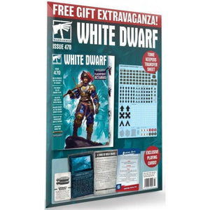 WARHAMMER WHITE DWARF ISSUES (#468, 469, 470, 471, 473, 474, 476)