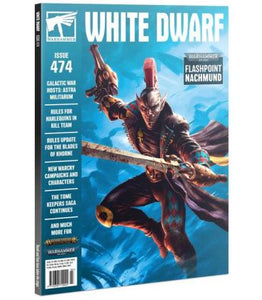 WARHAMMER WHITE DWARF ISSUES (#468, 469, 470, 471, 473, 474, 476)