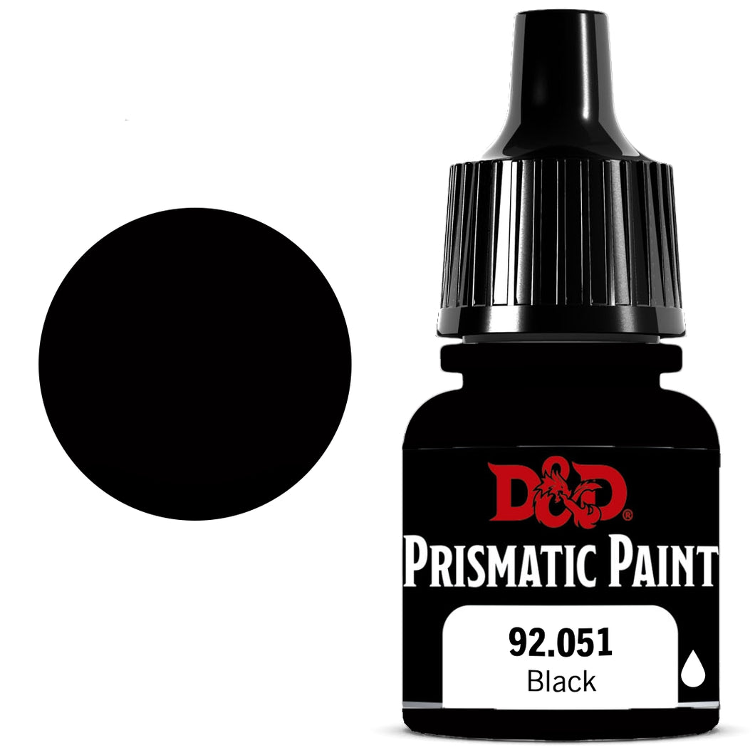 DUNGEONS AND DRAGONS: PRISMATIC PAINT: BLACK PAINT (92.051)