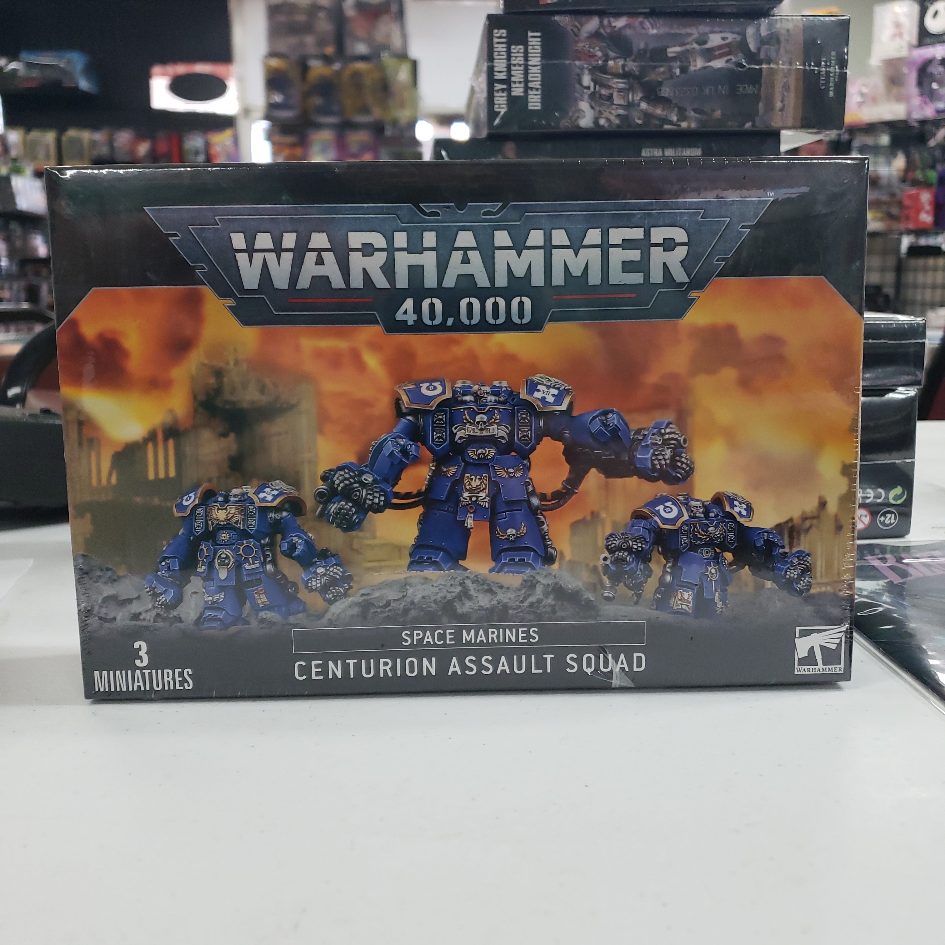 WARHAMMER 40K SPACE MARINES CENTURION ASSAULT SQUAD – Alter