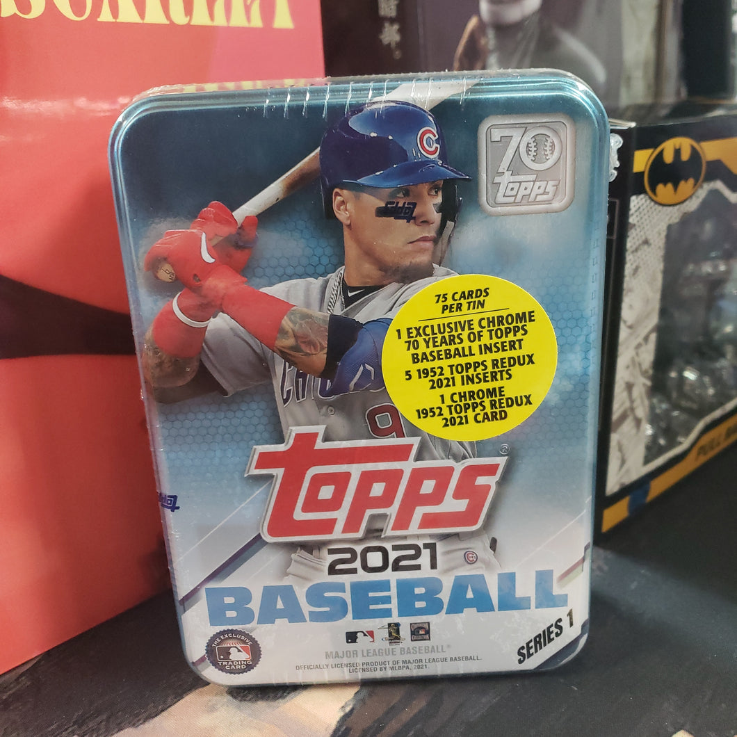 Topps 2021 Baseball Series 1 Tin