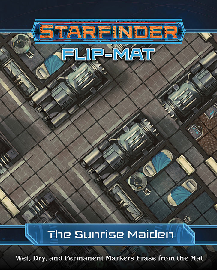 STARFINDER RPG: FLIP-MAT - STARSHIP THE SUNRISE MAIDEN