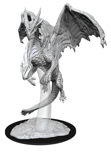 DUNGEONS AND DRAGONS: NOLZUR'S MARVELOUS UNPAINTED MINIATURES -W11-YOUNG RED DRAGON