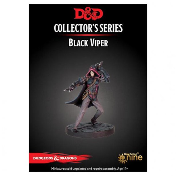 DUNGEONS AND DRAGONS: COLLECTOR SERIES - DRAGON HEIST - BLACK VIPER