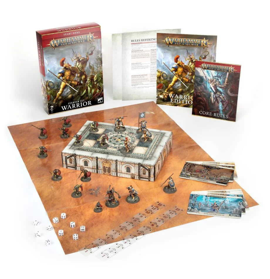 WARHAMMER AOS WARRIOR STARTER SET