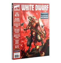 Load image into Gallery viewer, WARHAMMER WHITE DWARF ISSUES (#468, 469, 470, 471, 473, 474, 476)
