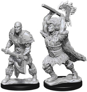 DUNGEONS AND DRAGONS: NOLZUR'S MARVELOUS UNPAINTED MINIATURES -W10-MALE GOLIATH BARBARIAN