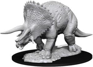 DUNGEONS AND DRAGONS: NOLZUR'S MARVELOUS UNPAINTED MINIATURES -W7-TRICERATOPS
