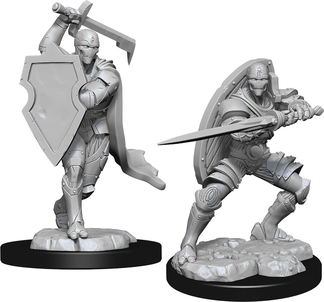 Dungeons & Dragons Nolzur`s Marvelous Unpainted Miniatures: W13 Warforged Fighter Male