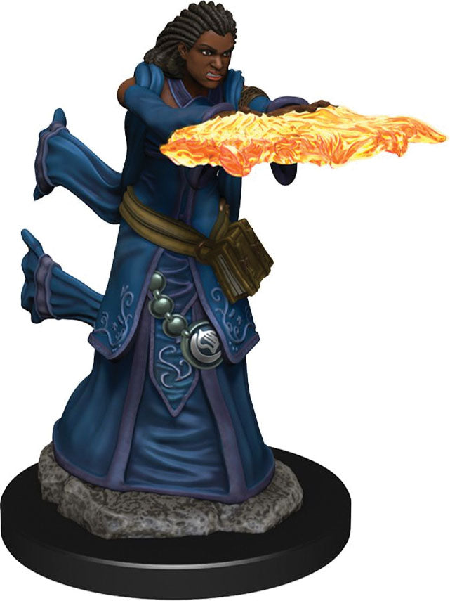 Dungeons & Dragons Fantasy Miniatures: Icons of the Realms Premium Figures W5 Human Wizard Female