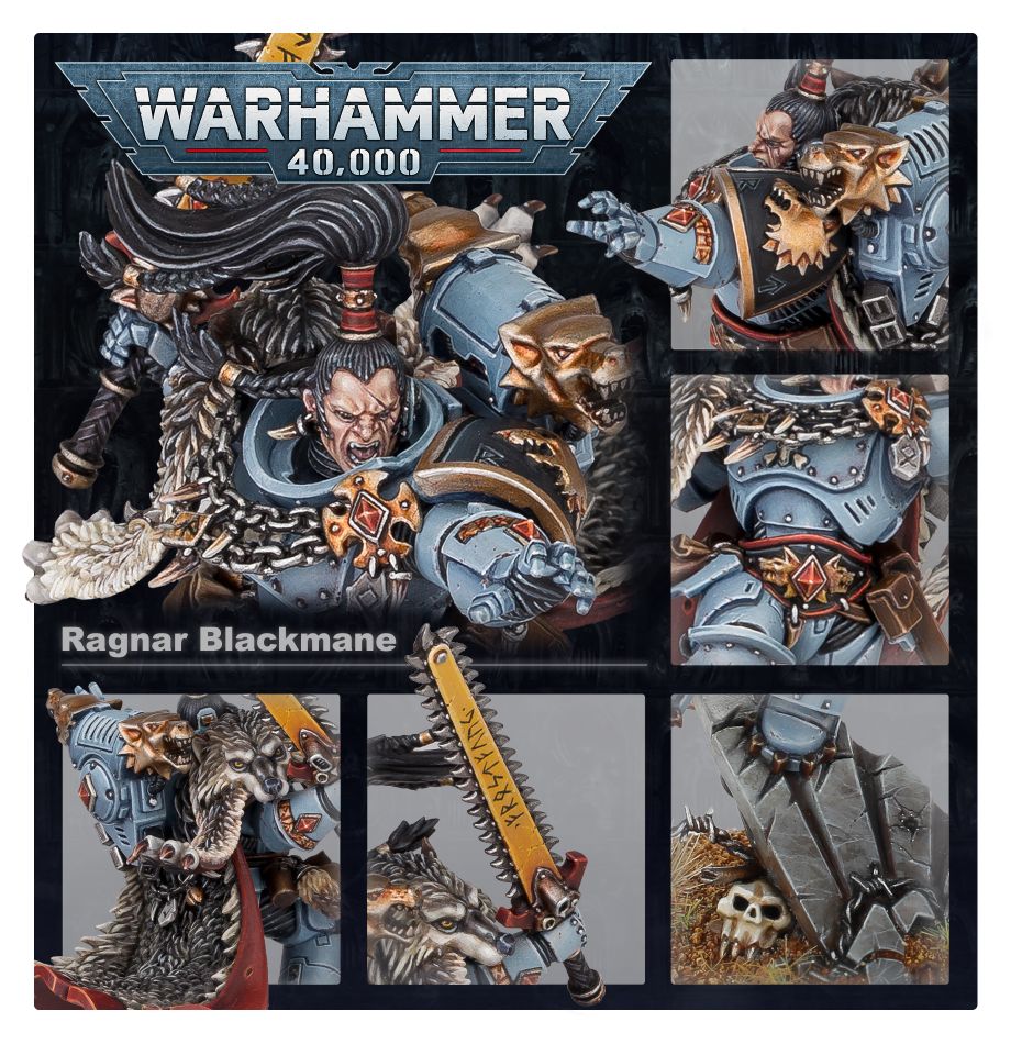 Ragnar Blackmane Space Wolves outlets Warhammer 40k