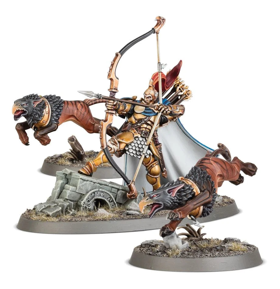 WARHAMMER AOS STORMCAST ETERNALS: KNIGHT-JUDICATOR WITH GRYPH-HOUNDS