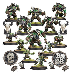 WARHAMMER BLOOD BOWL BLACK ORC TEAM: THE THUNDER VALLEY GREENSKINS