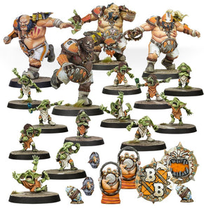 WARHAMMER BLOOD BOWL OGRE TEAM: THE FIRE MOUNTAIN GUT BUSTERS