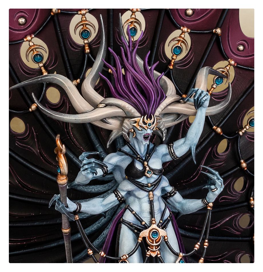 WARHAMMER AOS HEDONITES OF SLAANESH: DEXCESSA, THE TALON OF SLAANESH