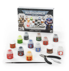 Warhammer 40k: Paints + Tools Set