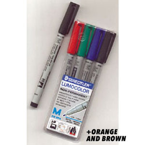 WATER SOLUBLE MARKER SET (6CT)