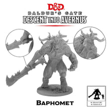 Load image into Gallery viewer, DUNGEONS AND DRAGONS: BALDUR&#39;S GATE - DESCENT INTO AVERNUS - BAPHOMET
