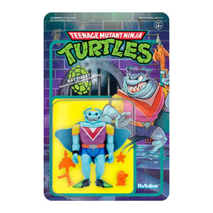 TMNT RAY FILLET SUPER7 AF WITH RAY GILL GUN, FISH STIX, & SCARFISH