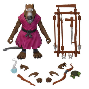 TMNT ULTIMATES WAVE 1 SPLINTER ACTION FIGURE