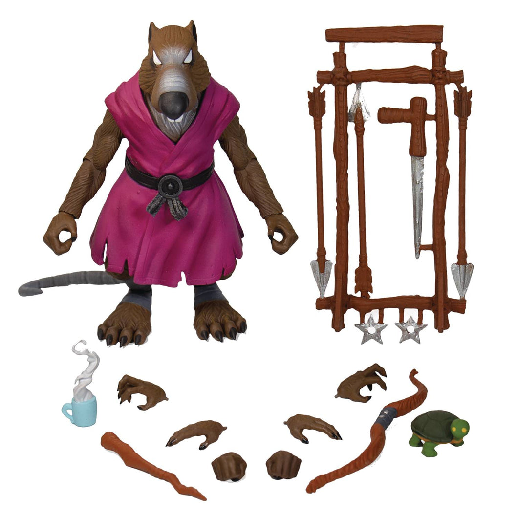 TMNT ULTIMATES WAVE 1 SPLINTER ACTION FIGURE