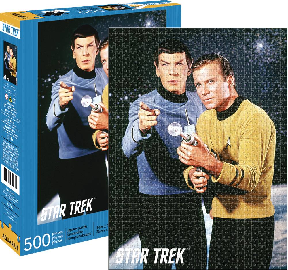 STAR TREK SPOCK AND KIRK 500 PIECE PUZZLE