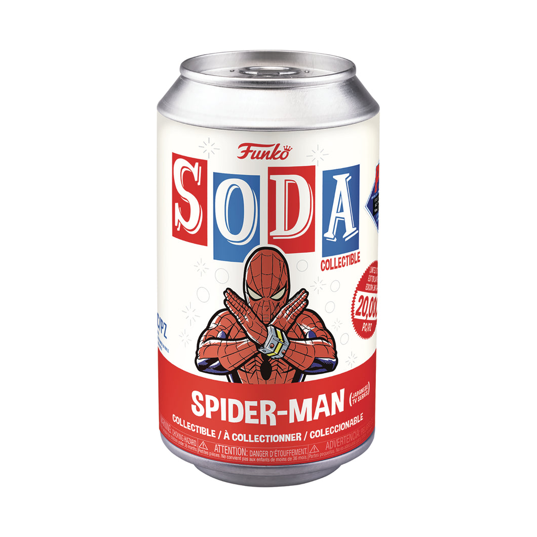 VINYL SODA MARVEL JAPANESE SPIDER-MAN W/ CHASE