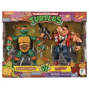 TMNT CLASSIC AF SET: MICHELANGELO VS BEBOP