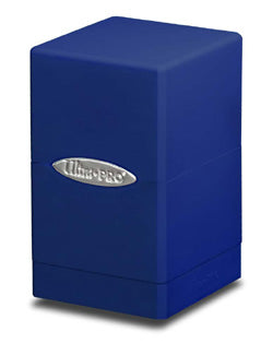 ULTRA PRO: SATIN TOWER DECK BOX - BLUE