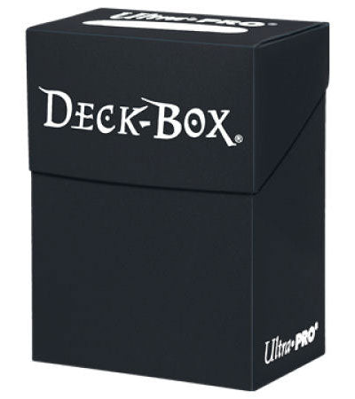 ULTRA PRO: SOLID DECK BOX - BLACK