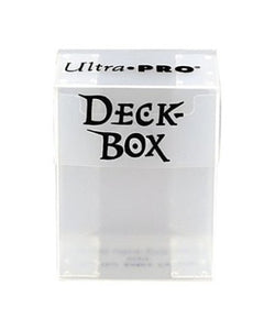 ULTRA PRO: SOLID DECK BOX CLEAR