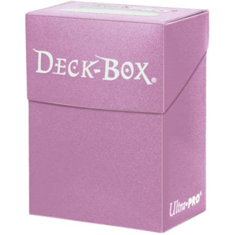 ULTRA PRO: SOLID DECK BOX - PINK