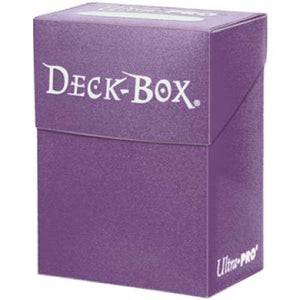 ULTRA PRO: SOLID DECK BOX - PURPLE
