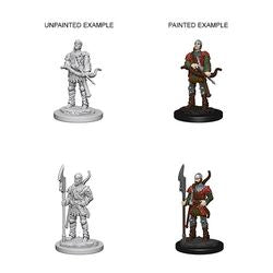 PATHFINDER: DEEP CUTS UNPAINTED MINIATURES -W4-TOWN GUARDS
