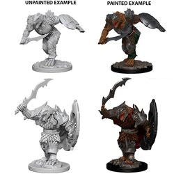 DUNGEONS AND DRAGONS: NOLZUR'S MARVELOUS UNPAINTED MINIATURES -W4-MALE DRAGONBORN FIGHTER