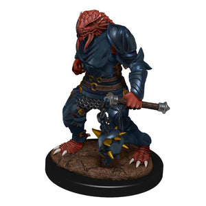 DUNGEONS AND DRAGONS: NOLZUR'S MARVELOUS UNPAINTED MINIATURES -W11-MALE DRAGONBORN PALADIN
