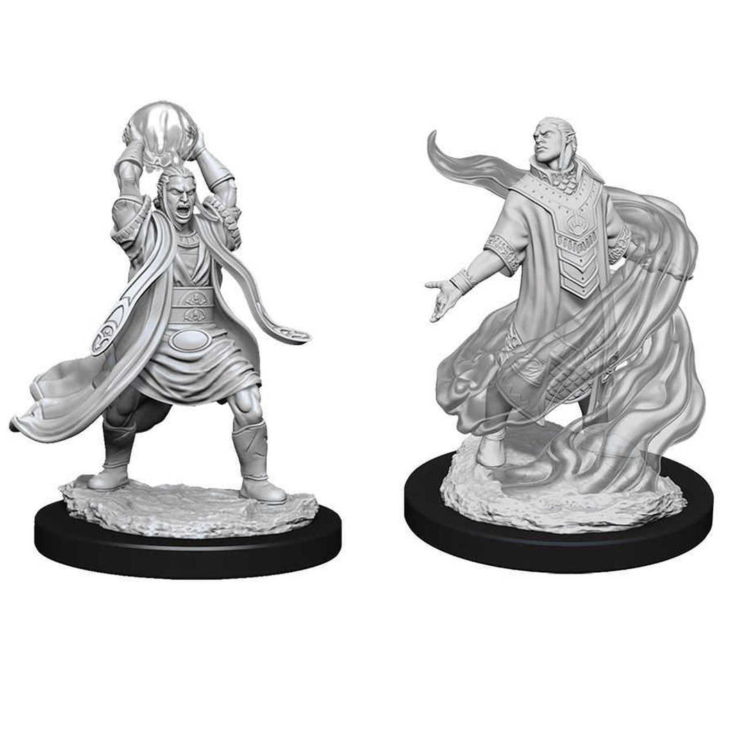 DUNGEONS AND DRAGONS: NOLZUR'S MARVELOUS UNPAINTED MINIATURES -W11-MALE ELF SORCERER