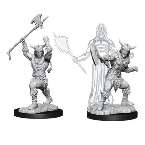 DUNGEONS AND DRAGONS: NOLZUR'S MARVELOUS UNPAINTED MINIATURES -W11-MALE HUMAN BARBARIAN