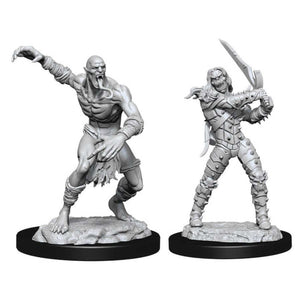 DUNGEONS AND DRAGONS: NOLZUR'S MARVELOUS UNPAINTED MINIATURES -W11-WIGHT AND GHAST