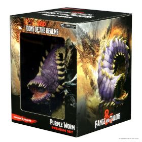 Dungeons & Dragons Fantasy Miniatures: Icons of the Realms Set 15 Fangs and Talons - Purple Worm Premium