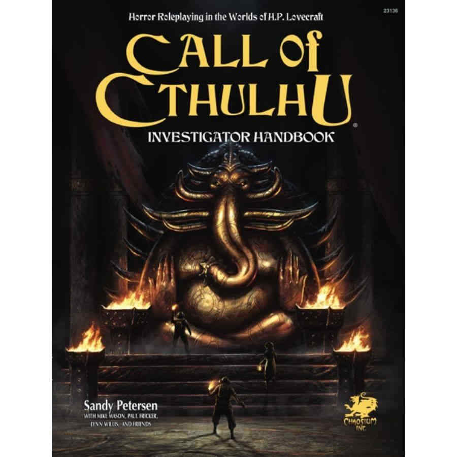 CALL OF CTHULHU: 7TH EDITION - INVESTIGATOR HANDBOOK - HARDCOVER