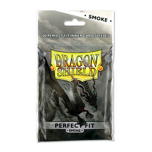 Dragon Shield Perfect Fit Inner Card Sleeves Smoke