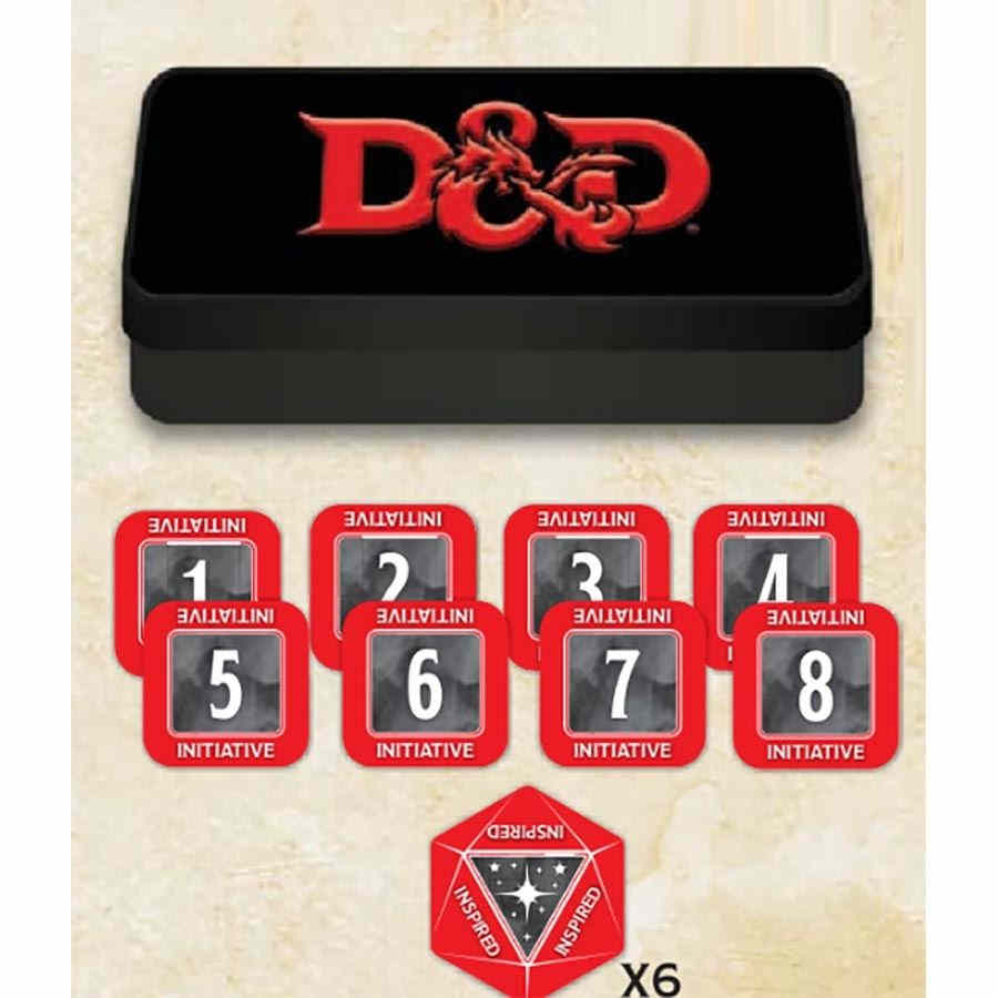 DUNGEONS AND DRAGONS TOKEN SET: DUNGEON MASTER (48 TOKENS)
