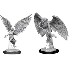 DUNGEONS AND DRAGONS: NOLZUR'S MARVELOUS UNPAINTED MINIATURES -W11-HARPY AND ARAKOCRA