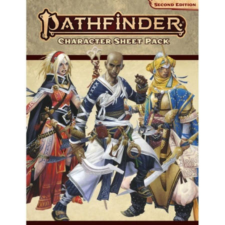 PATHFINDER SECOND EDITION CHARACTER SHEET PACK
