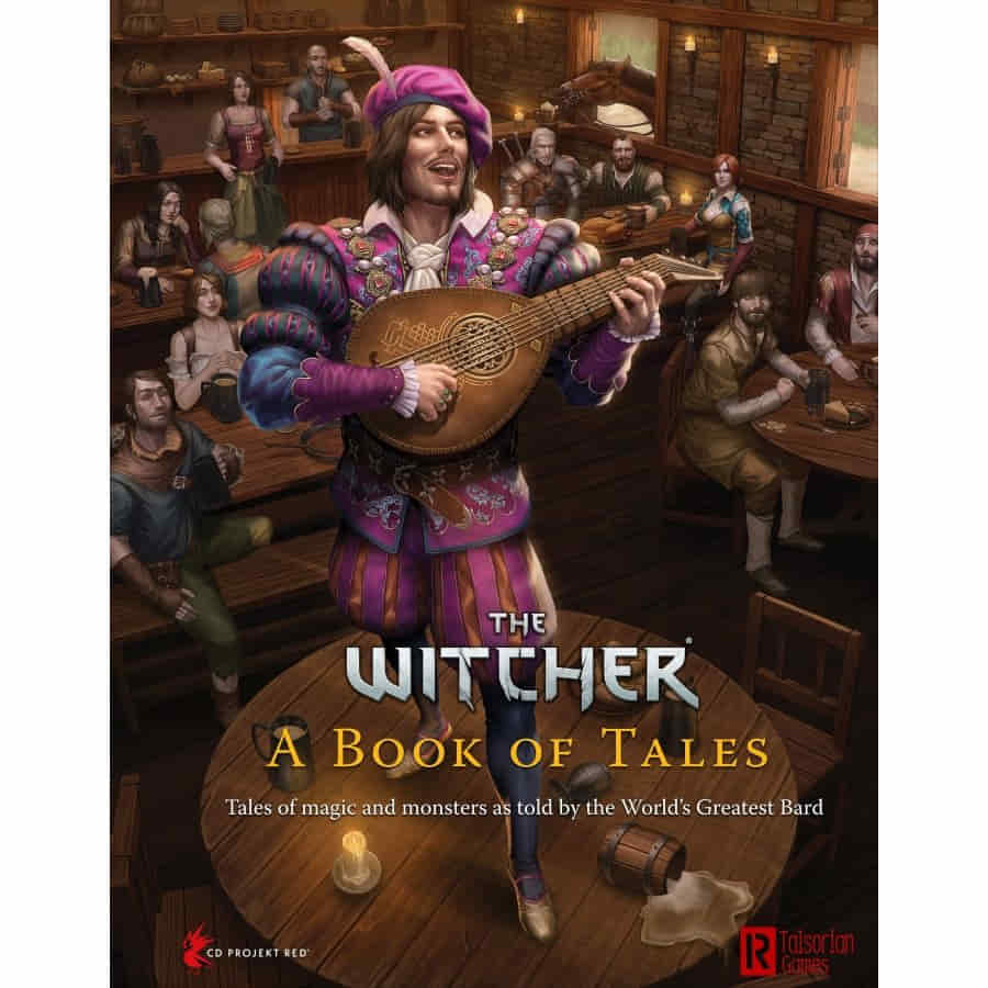 THE WITCHER RPG: A BOOK OF TALES - TALES OF MAGIC AND MONSTERS AS TOLD BY THE WORLD'S GREATEST BARD