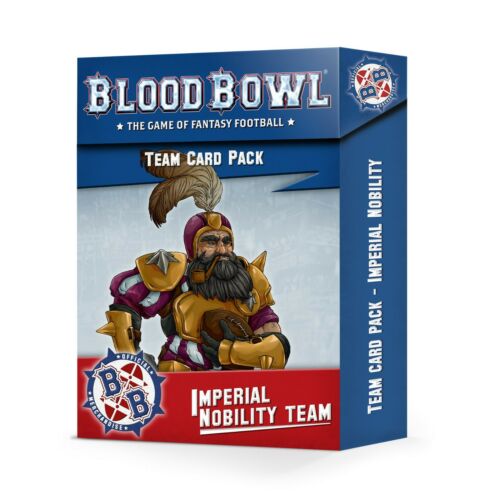 WARHAMMER BLOOD BOWL: IMPERIAL NOBILITY TEAM CARD PACK