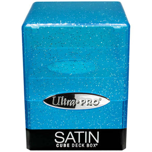 ULTRA PRO MTG SATIN DECK BOX: GLITTER BLUE