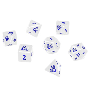 ULTRA PRO: DUNGEONS AND DRAGONS DICE: ICEWIND DALE RIME OF THE FROSTMAIDEN 7CT HEAVY METAL POLY SET