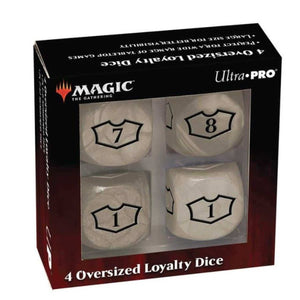 ULTRA PRO: MAGIC THE GATHERING UPDATED DELUXE LOYALTY DICE 22MM (4CT): PLAINS